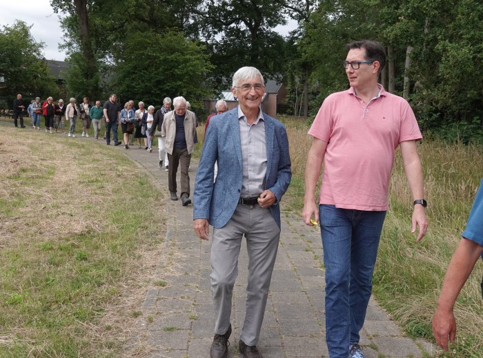 Wandeling openluchtviering